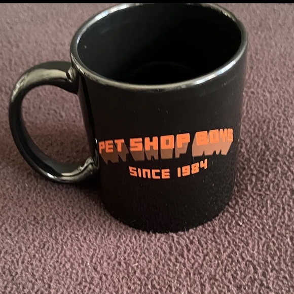 Pet Shop Boys Since 1984 Official Logo Mug Dual Sided Logo NWOT Concert Merch - Picture 8 of 10